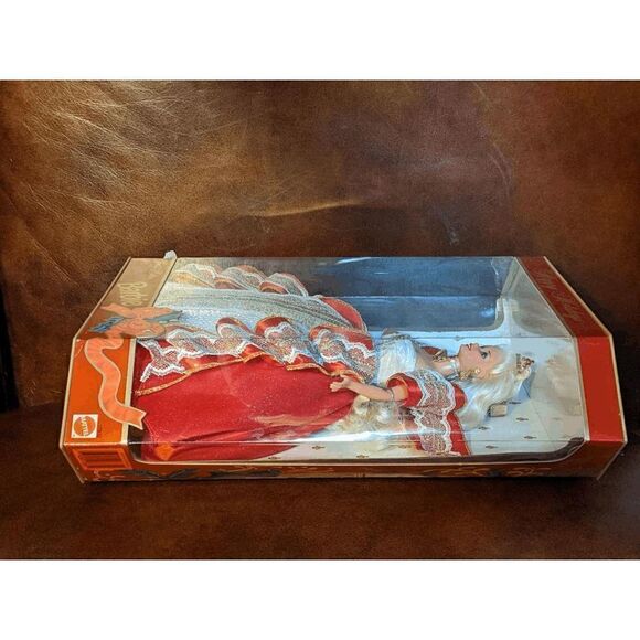 NRFB 1997 RARE HAPPY HOLIDAYS 10TH ANNIVERSARY BARBIE BLONDE - Picture 4 of 8